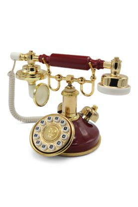 Villa Stork Bordo Klasik Telefon
